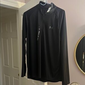 Under Armour Black Quarter Zip Top